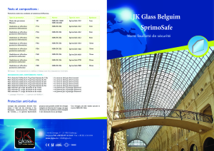 verre feuilleté ( sécurité et anti effraction )